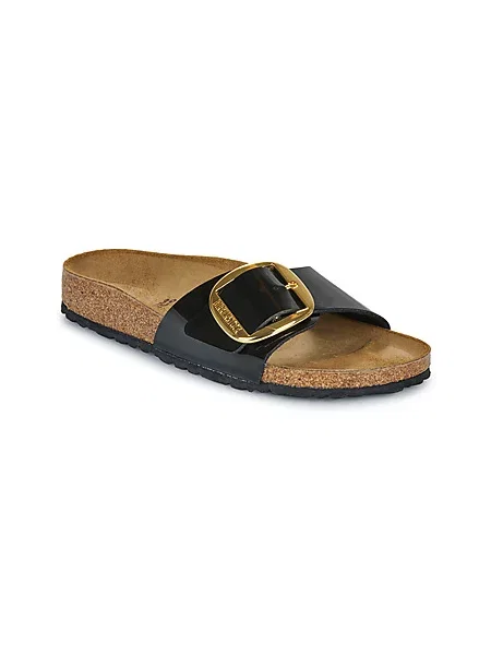 Natikači Birkenstock Madrid Big Buckle Bf črna
