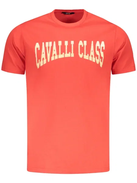 Tricou Cavalli Class scurt roșu