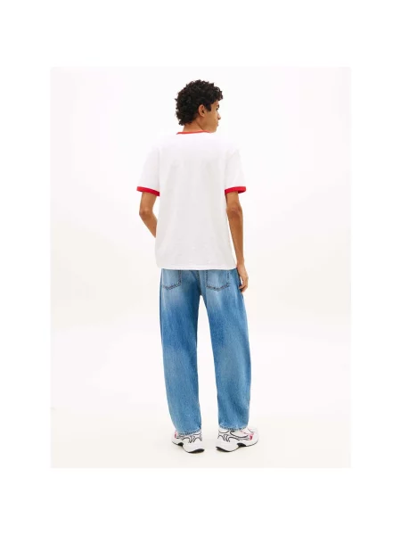 Tricou Tommy Jeans bej