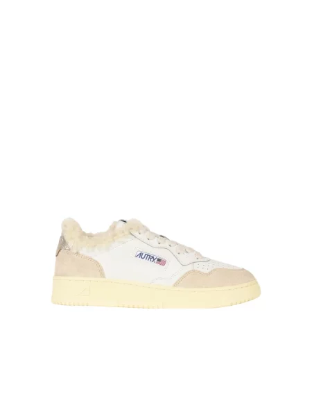 Sneakersy Autry skórzane białe