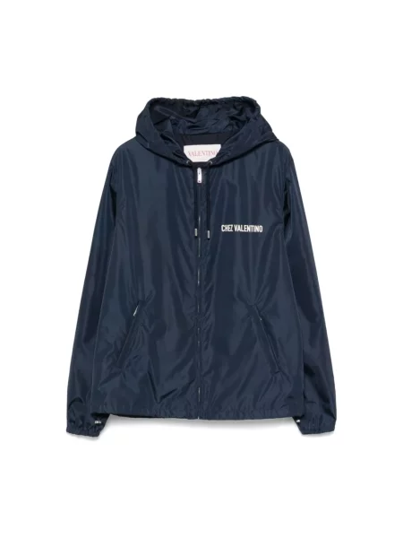 Parka Valentino Garavani niebieska
