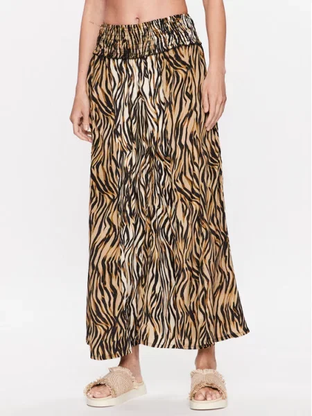 Ohlapne hlače Iconique rjava