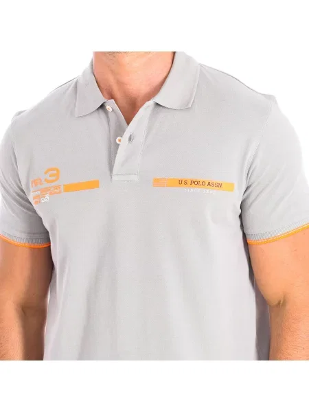 Tricou polo U.s. Polo Assn. gri
