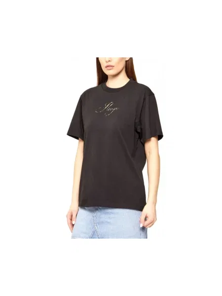HUGO T-Shirt Vintage czarny