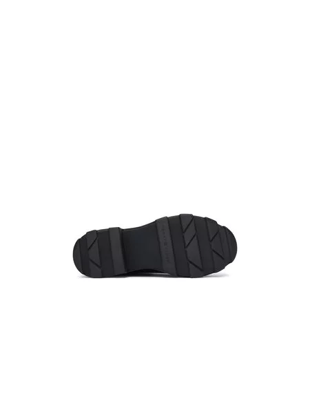 Gumijasti škornji Tommy Hilfiger Th Stamp Warm Ankle Rain Boot črna