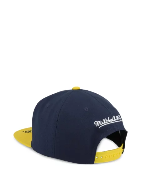 Șapcă Mitchell & Ness cu aplicații albastru