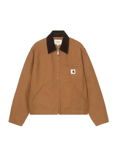 Kurtka Carhartt Wip brązowa