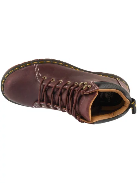Členkové topánky Dr. Martens väzby hnedá