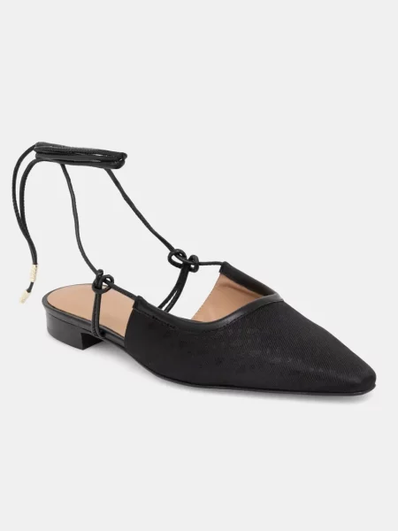 BOSS balerini Charlieze cu deschis negru