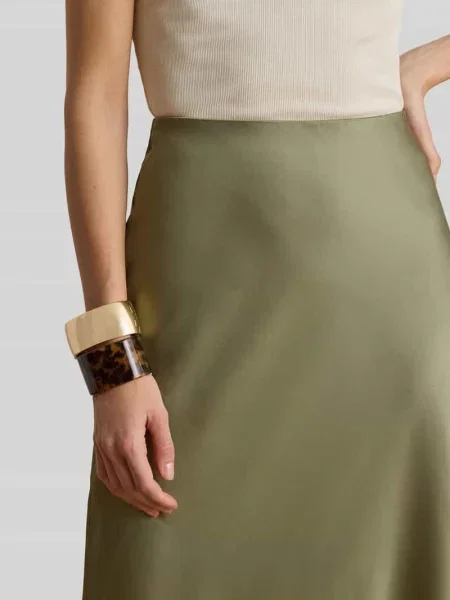 Lejąca długa spódnica z elastycznym pasem Lauren Ralph Lauren