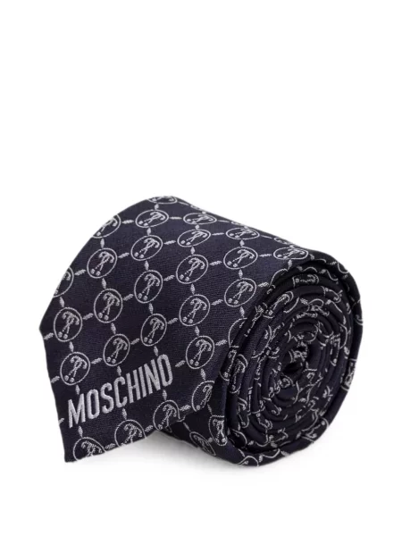 Cravată Moschino albastru