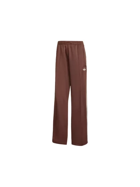 Spodnie adidas Adicolor Classic Firebird Loose Track Tracksuit Bottoms Auburn/ Bright Yellow L brązowe
