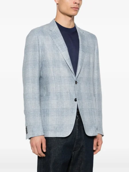 Pledas švarkas Zegna mėlyna