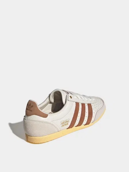 Кожаные кеды Adidas белые