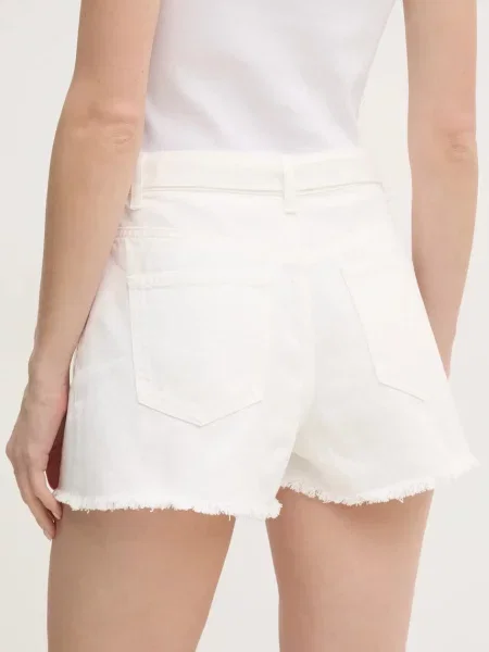 TWINSET Farmer rövidnadrág Ekru bézs