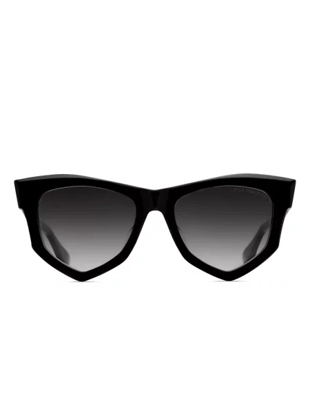 Ochelari de soare Dita Eyewear cu imprimeu geometric negru
