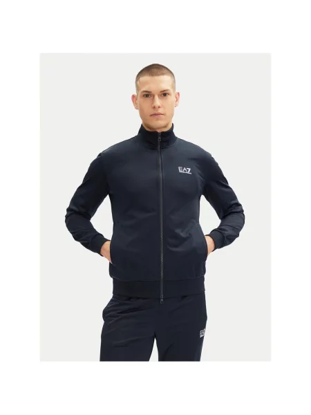 Tepláková souprava Ea7 Emporio Armani modrá