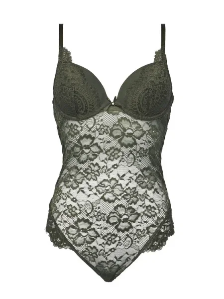 Hunkemöller Боди Amara зелен