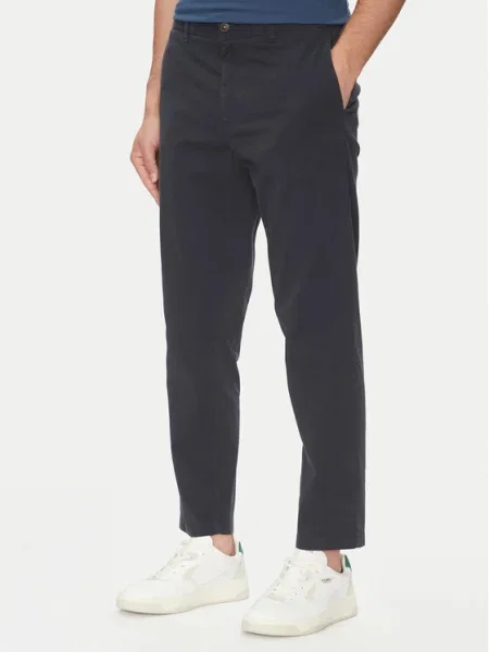 BOSS Pantaloni chino Bleumarin Tapered Fit