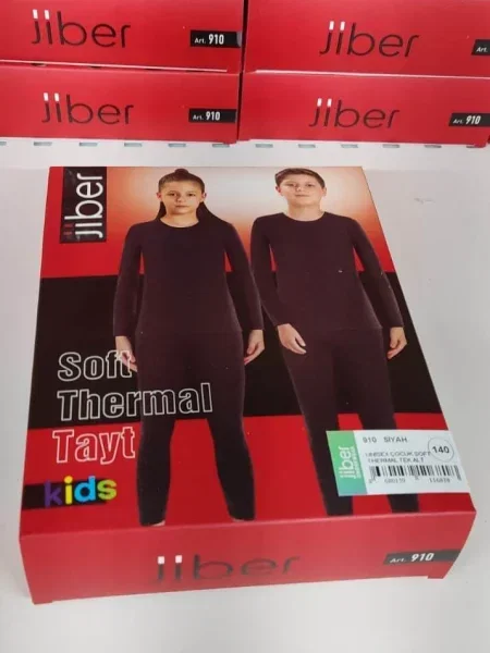 Дитяча термобілизна Jiber чорна
