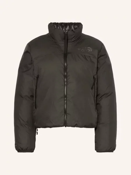 The North Face Obratná Péřová Bunda Pertex Nuptse khaki