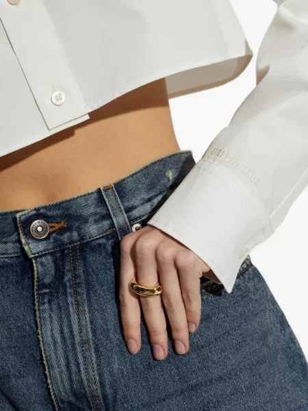 Inel Balenciaga chunky