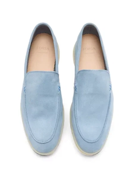 Κιλότα Forsa σουέτ slip-on μπλε