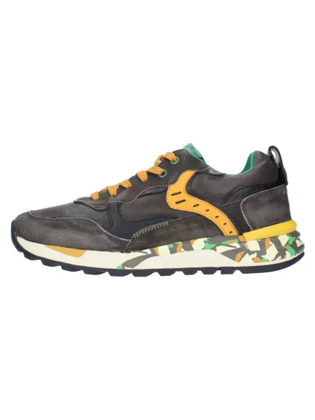 Sneakersy Voile Blanche skórzane czarne