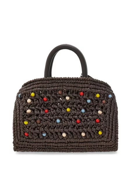Geantă Ferragamo maro