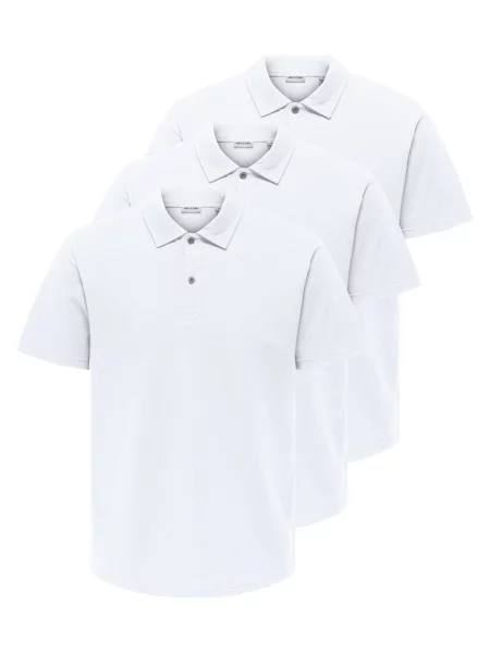 Only & Sons Tricou Gordon' alb