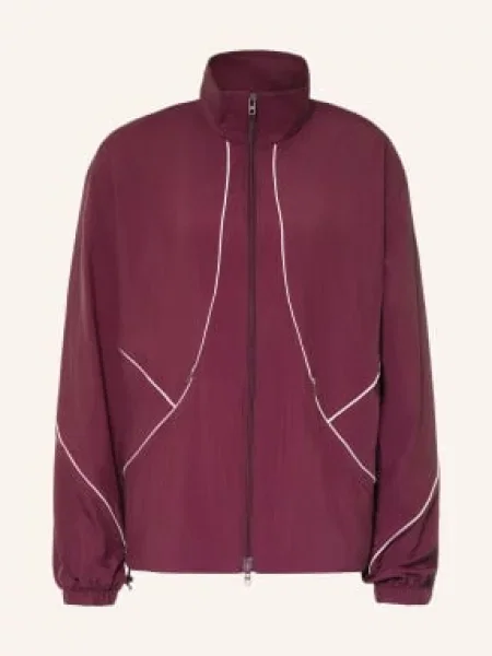Under Armour Bunda Na Trénink Ua Unstoppable Woven tmavě červená bílá