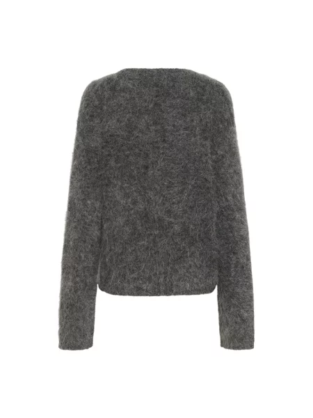 Dzianinowy sweter Karen By Simonsen szary
