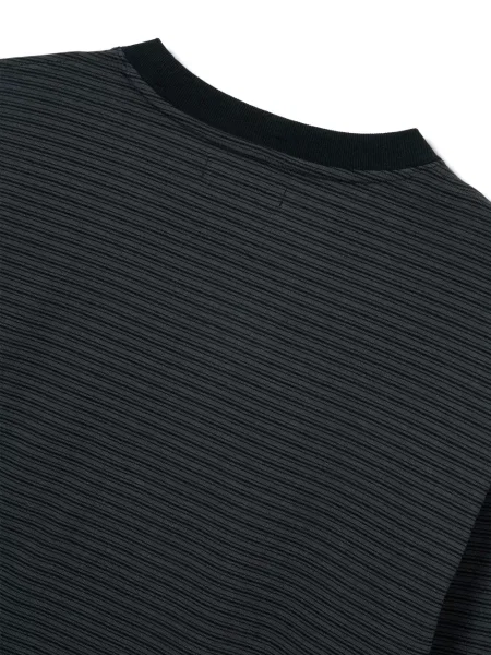 Pruhovaná dlouhá košile Tomboy šedá