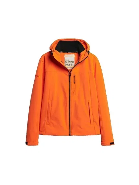 Vestă Superdry softshell portocaliu