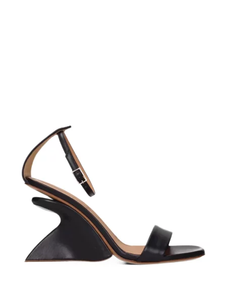 Kožené sandály Off-white bílé