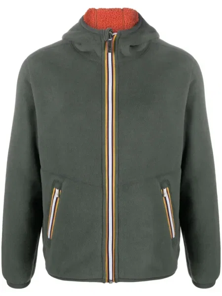 Kurtka K-way R&d polarowa dwustronna zielona