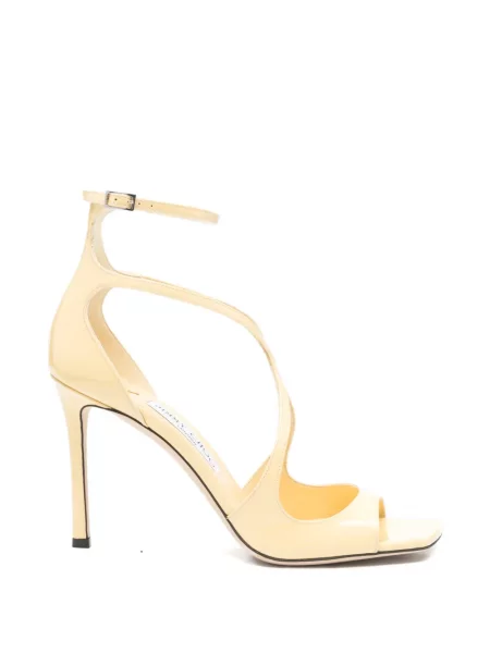 Sandale Jimmy Choo din piele galben