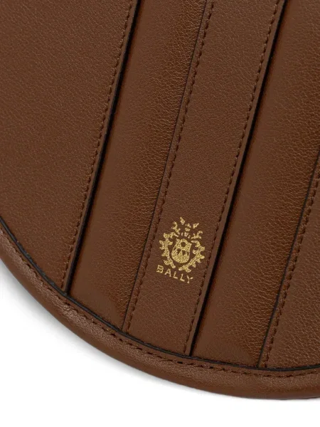 Geanta de piele Bally din piele maro