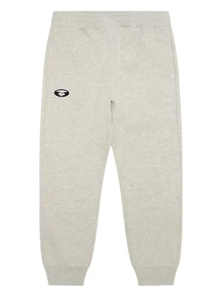 Pantaloni Aape By A Bathing Ape cu model camuflaj gri