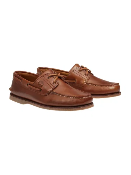 Mokasyny Timberland skórzane klasyczne brązowe