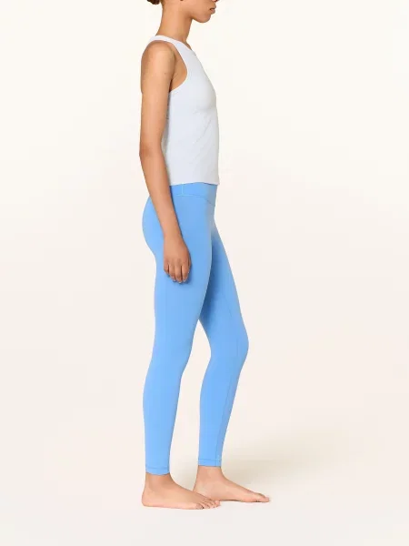 Lululemon Legginsy Wunder Train Hr blau niebieskie