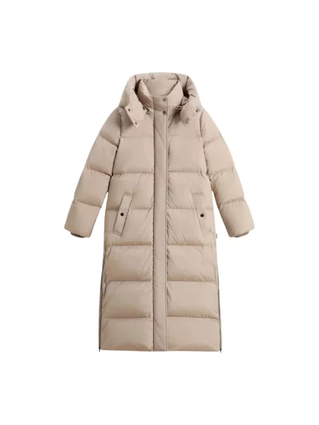 Parka Woolrich beżowa