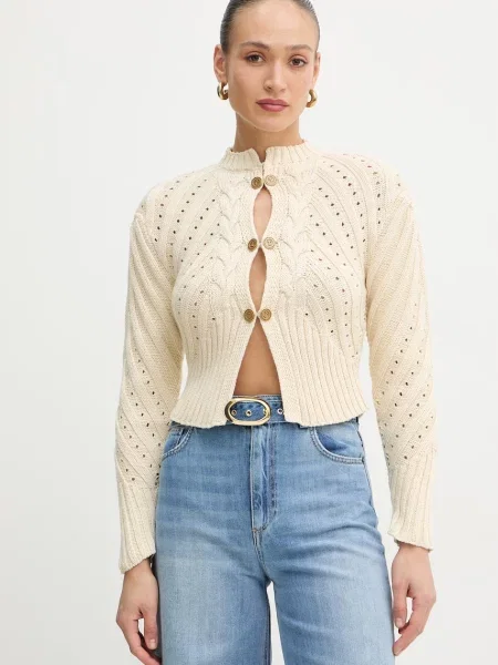 Twinset cardigan din bej