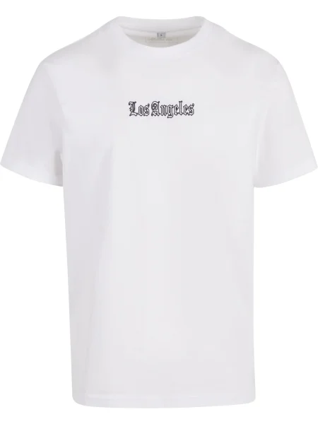 Mister Tee Tričko Los Angeles černá bílá