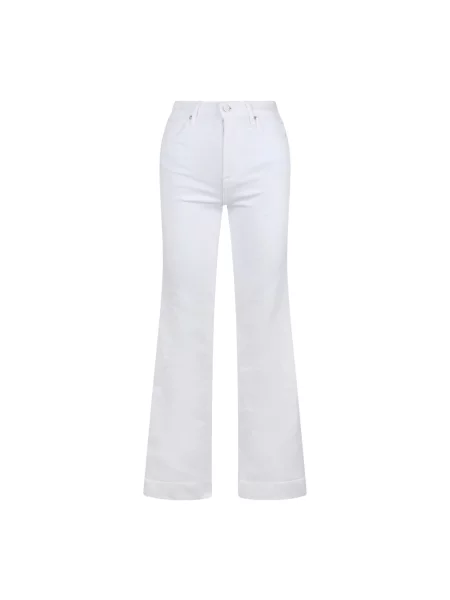 Jeansy dzwony 7 For All Mankind dzwony białe