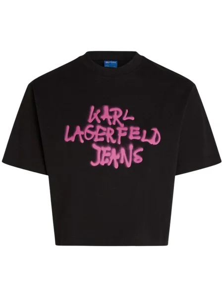 Karl Lagerfeld Jeans Tricou negru