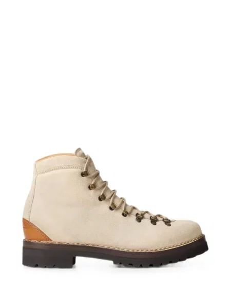 Treking trekking gležnjače Ralph Lauren Purple Label od brušene kože ljubičasta