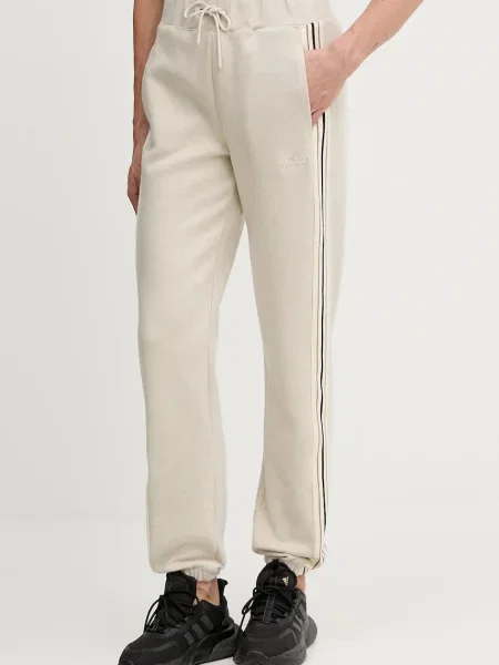 Trenirka iz volnene mešanice Guess MURIEL bež