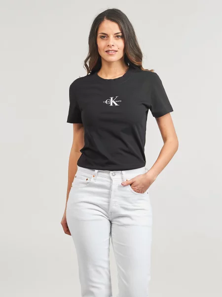 Majica Calvin Klein Jeans crna