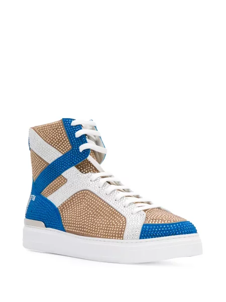 Sneakerși Philipp Plein maro